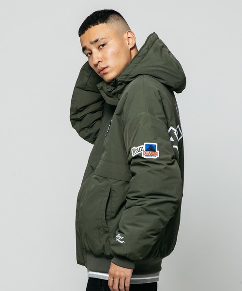 XLARGE エクストララージ ナイロンジャケット ブラック　M XLARGE（エクストラ ラージ） XLARGE NYLON PUFFER JACKET ナイロン
