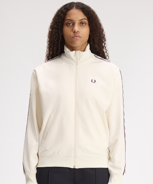 フレッドペリー　トラックジャケットS FRED PERRY（フレッドペリー） ジャージ Taped Track Jacket／フレッド