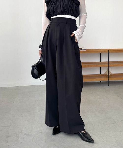 CAPRICIEUX LE'MAGE カプリシュレマージュ 38 CAPRICIEUX LE'MAGE 「CAPRICIEUX LE'MAGE」 パンツ 38 ブラック