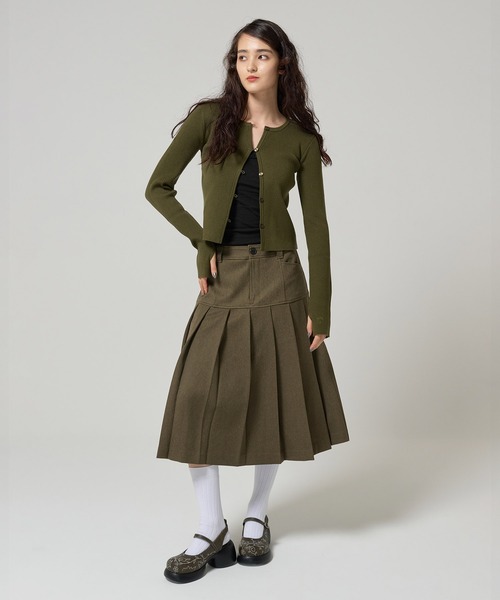 【美品】TINA:JOJUN プリーツスカート TINA：JOJUN スカート ミディ丈 プリーツスカート : ZOZOTOWN