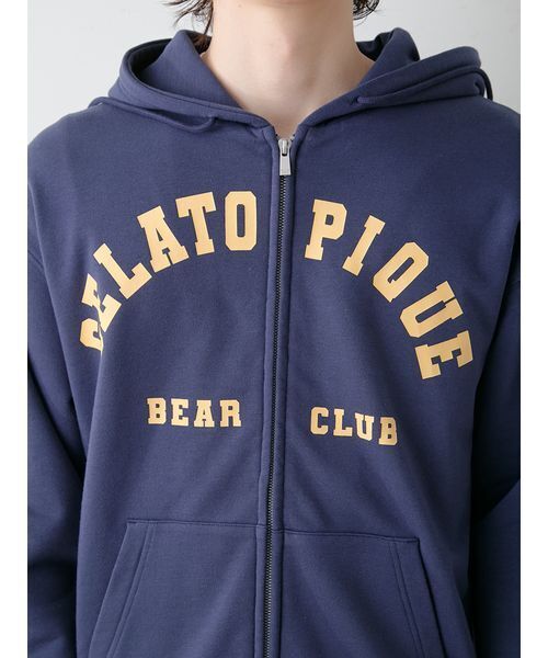 【新品/限定品】gelato pique ジェラートベアパーカ gelato pique（ジェラートピケ）の「【Xmas限定】 HOMME