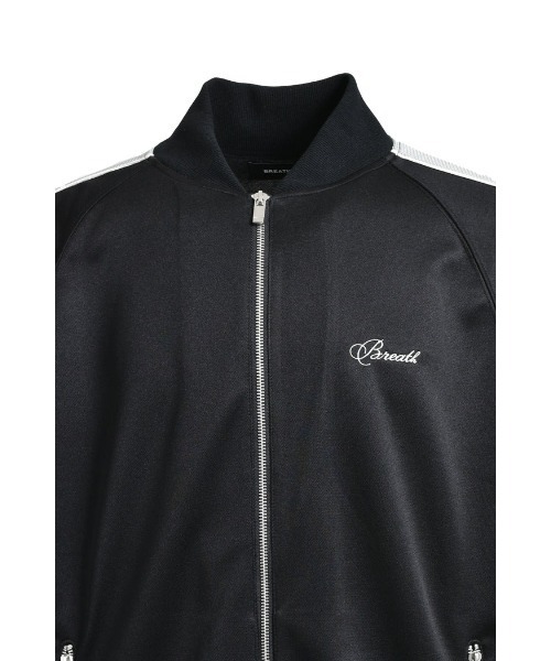BREATH ジャージ SCRIPT LOGO LINE TRACK JERSEY メンズ : ZOZOTOWN 