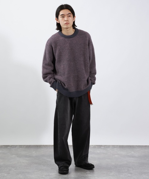 するが BAYFLOW（ベイフロー） ジーンズ ワイドカーブデニムパンツ メンズ