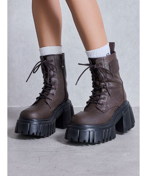 GYDA（ジェイダ） ブーツ Symmetry GYDAボリュームソールワークブーツ