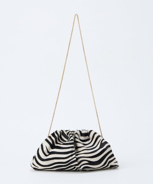 WTW クラッチバック 期間限定 Whim Gazette クラッチバッグ パーティーバッグ 「INNUE」Zebra