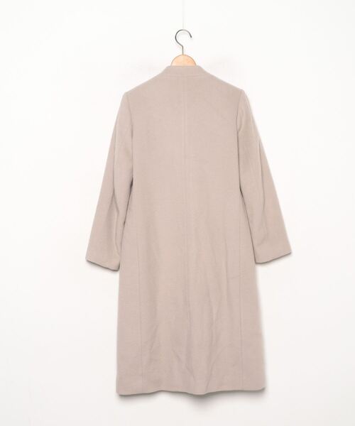 IENA（イエナ） ノーカラーコート 38 ベージュ レディース : ZOZOTOWN 