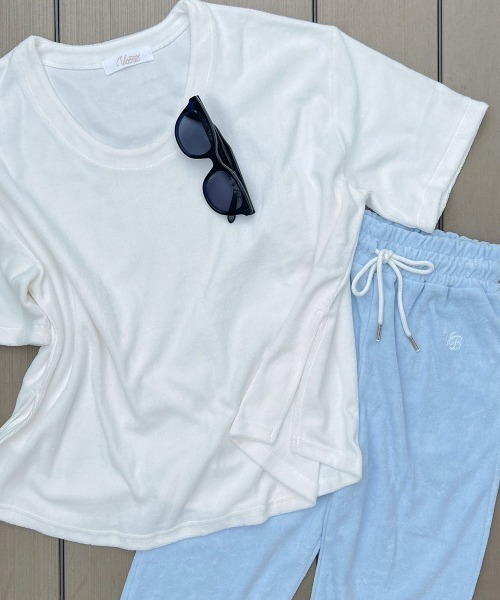 「Vicente」 半袖Tシャツ FREE ホワイト レディース_画像4