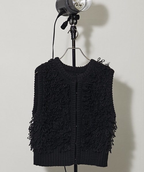 ベスト ジレ ループ網フリンジベスト レディース : ZOZOTOWN Yahoo!店