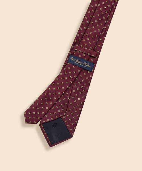 ネクタイ シルク　スモールフラワー　ジャカードタイ | BROOKS BROTHERS | 05