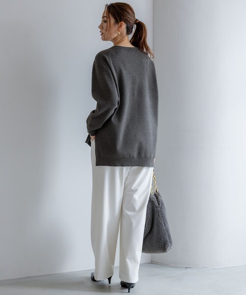 いしこ　laulen Vネックニット wool v neck short knit cardigan | TOPS | LAULEN（ローレン）