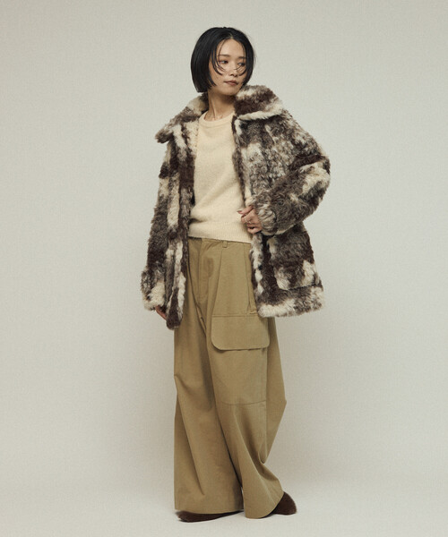 Firsthand（ファーストハンド） ブルゾン アウター フェイクファー