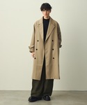 トレンチコート コート Draped over...の詳細画像2
