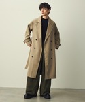 トレンチコート コート Draped over...の詳細画像4