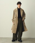 トレンチコート コート Draped over...の詳細画像5