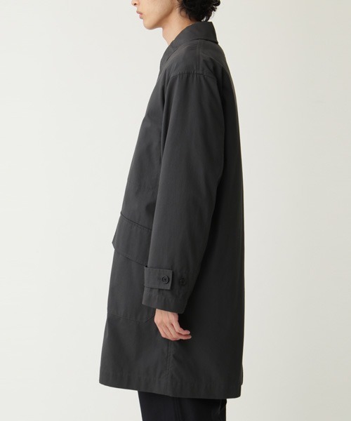 MHL.（エムエイチエル） ステンカラーコート SMALL ベージュ メンズ