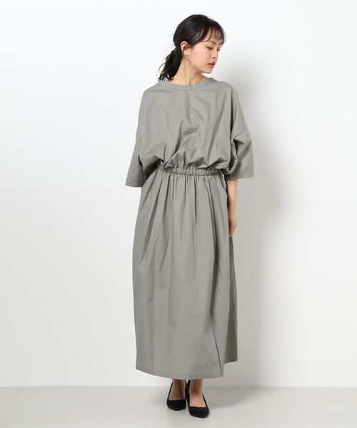 mizuiroind（ミズイロインド） 半袖ワンピース FREE ブラック