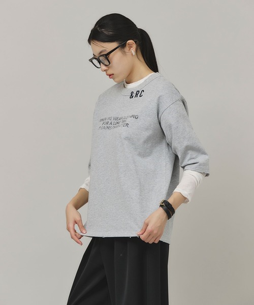 カレンソロジー・半袖カットソー・新品 Curensology（カレンソロジー） 半袖Tシャツ FREE ネイビー レディース