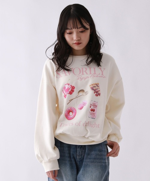 repipi armario（レピピアルマリオ） トレーナー 「裏起毛」チョベリグ