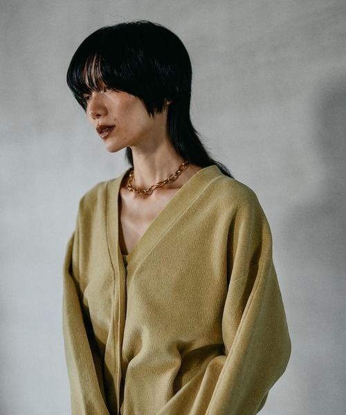 LEPSIM（レプシィム） カーディガン 12ゲージモールVカーディガン