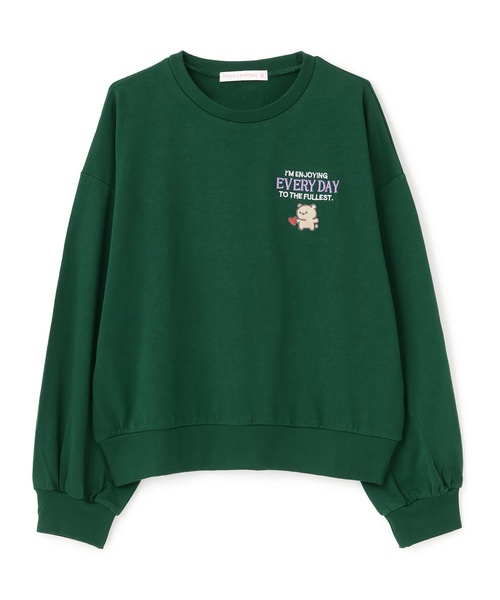 LOVETOXIC トレーナー 「7days」クマモチーフトレーナー キッズ 子供服