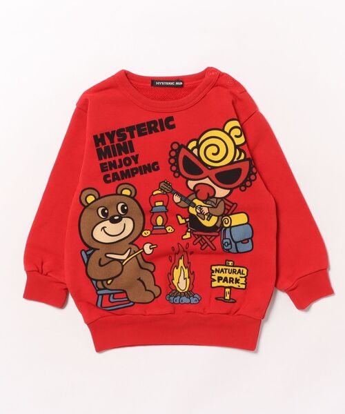 ヒステリックミニ　ロンT トレーナー　セット売り HYSTERIC MINI（ヒステリックミニ） トレーナー KNIT WITH MINI 裏毛