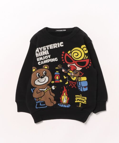 HYSTERIC MINI（ヒステリックミニ） トレーナー CAMP BEAR 裏毛