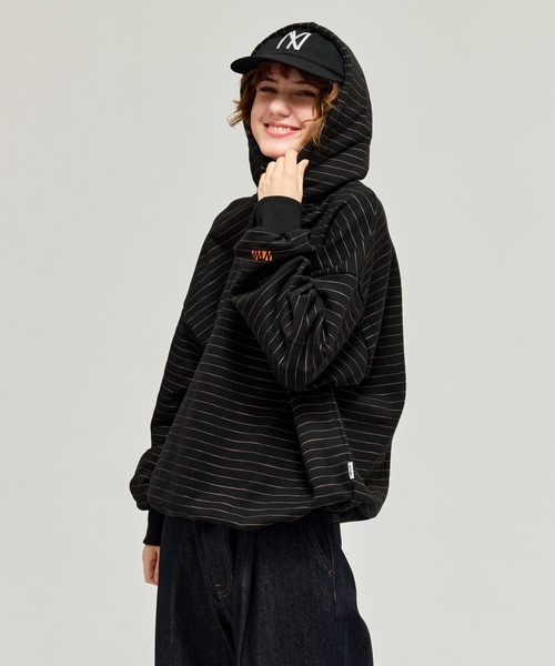 WETTEMPT パーカー HEAVY WEIGHT BORDER HOODIE / ヘビーウェイト