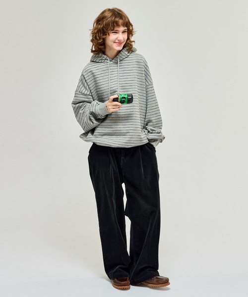 WETTEMPT パーカー HEAVY WEIGHT BORDER HOODIE / ヘビーウェイト 