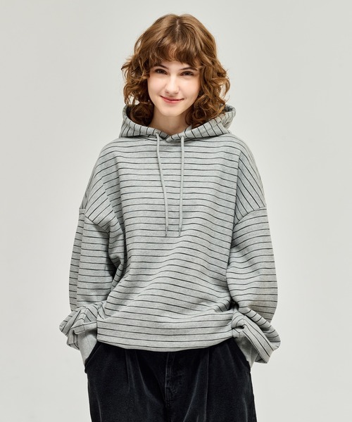 WETTEMPT パーカー HEAVY WEIGHT BORDER HOODIE / ヘビーウェイト 