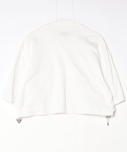 「UJOH」 ワンポイントスウェットカットソー 2 ホワイト レディース_画像2