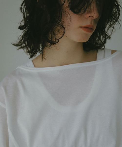「ETRE TOKYO」 半袖Tシャツ FREE グレー レディース_画像6