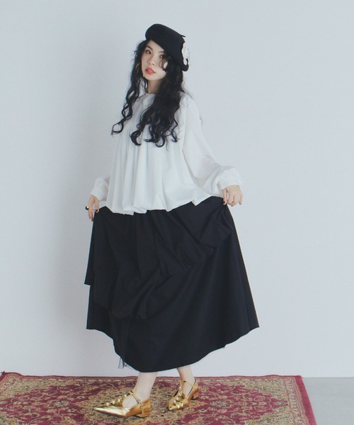 manana suerte（マニャーナスエルテ） スカート アシンメトリー
