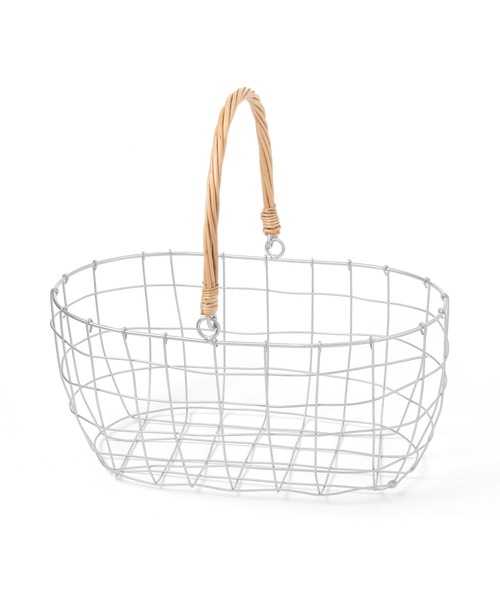 収納 ワイヤーオーバルバスケット | studio CLIP | 09