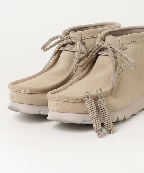 Clarks ベージュ モカシン 靴 Clarks（クラークス） モカシンシューズ 6.5inch ベージュ メンズ