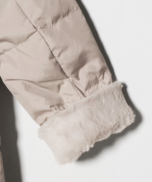 A DAY IN THE LIFE ダウンコート ダウンジャケット フェイクファー