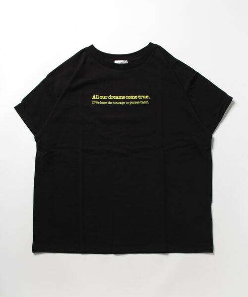 「EVRIS」 半袖Tシャツ FREE グレー レディース_画像4