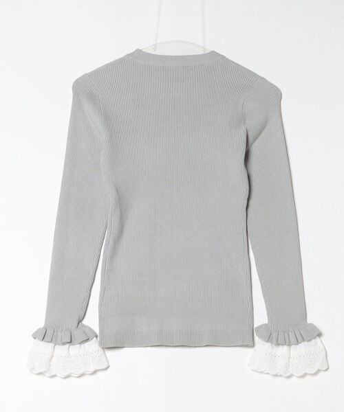 「Fit more」 長袖ニット FREE ブラック レディース_画像2