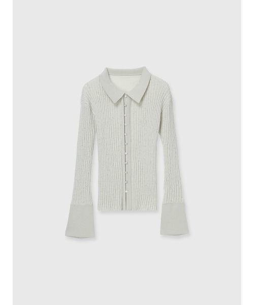 anuans（アニュアンス） ニット セーター ネップラメニットトップス