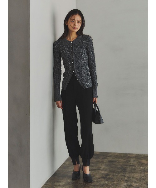 anuans（アニュアンス） ニット セーター ネップラメニットトップス