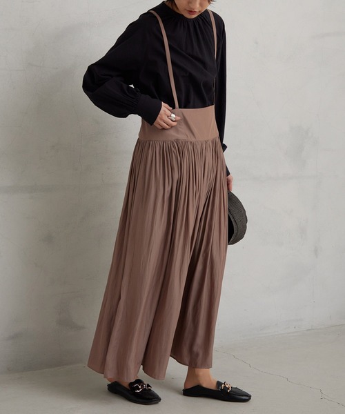 「for/c」 キャミソールワンピース M モカ レディース_画像6