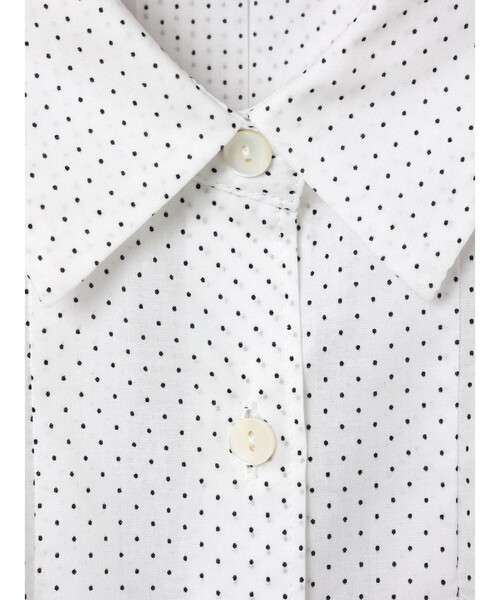 「MidiUmi」 長袖シャツ FREE オフホワイト レディース_画像3