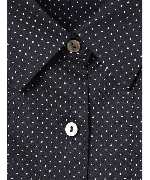 「MidiUmi」 長袖シャツ FREE オフホワイト レディース_画像4