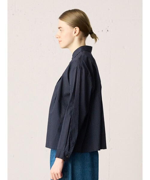 「MidiUmi」 長袖シャツ FREE オフホワイト レディース_画像7