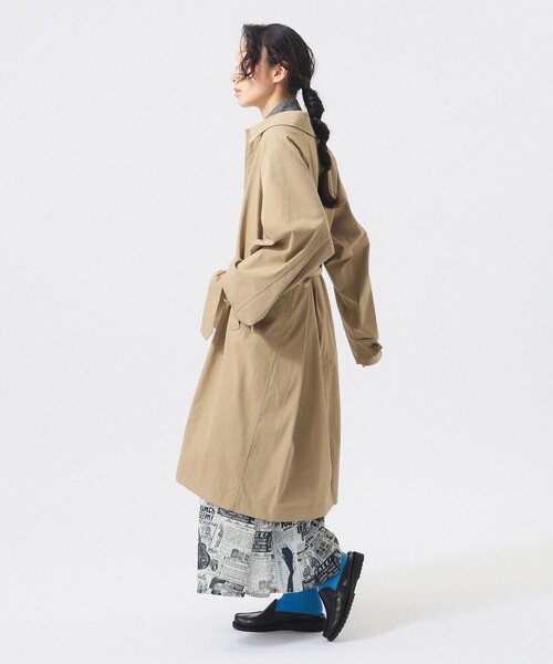 BEAMS BOY（ビームス ボーイ） ステンカラーコート コート ソロ