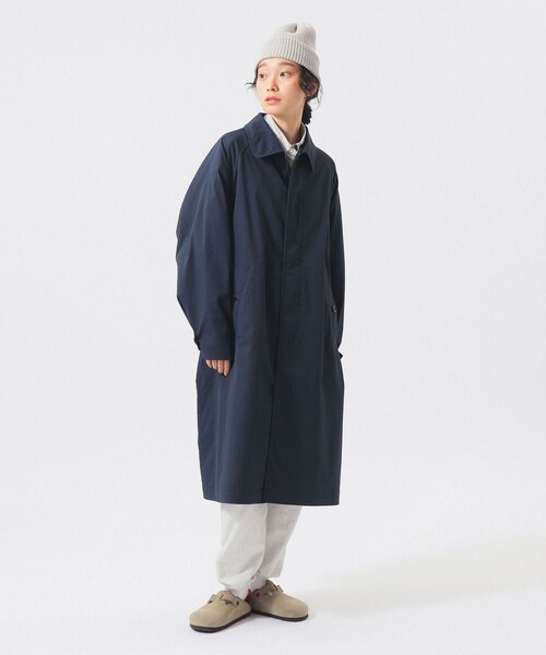 BEAMS BOY（ビームス ボーイ） ステンカラーコート コート ソロ