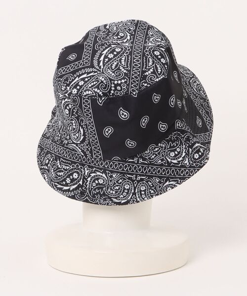 VIBGYOR 帽子 ハット 「IZU」 ペイズリーバンダナバケットハット
