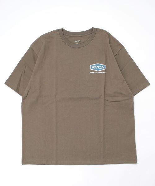 「RVCA」 半袖Tシャツ M ホワイト系その他3 メンズ_画像5