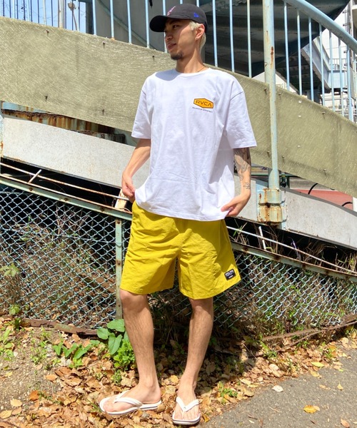 「RVCA」 半袖Tシャツ M ホワイト系その他3 メンズ_画像7
