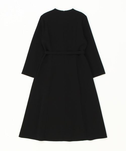 「Demi-Luxe BEAMS」 半袖ワンピース 40 ブラック レディースの画像