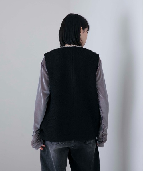 Eimee Law（エイミーロウ） ベスト 38 ブラック レディース : ZOZOTOWN